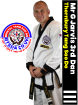 Mr G Jarvis 3rd  Dan Thornbury Tang Soo Do