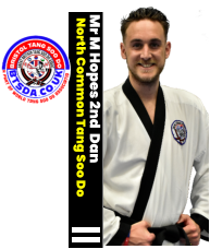 Mr M Hopes 2nd  Dan North Common Tang Soo Do